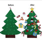 DIY Felt Christmas Tree for kids