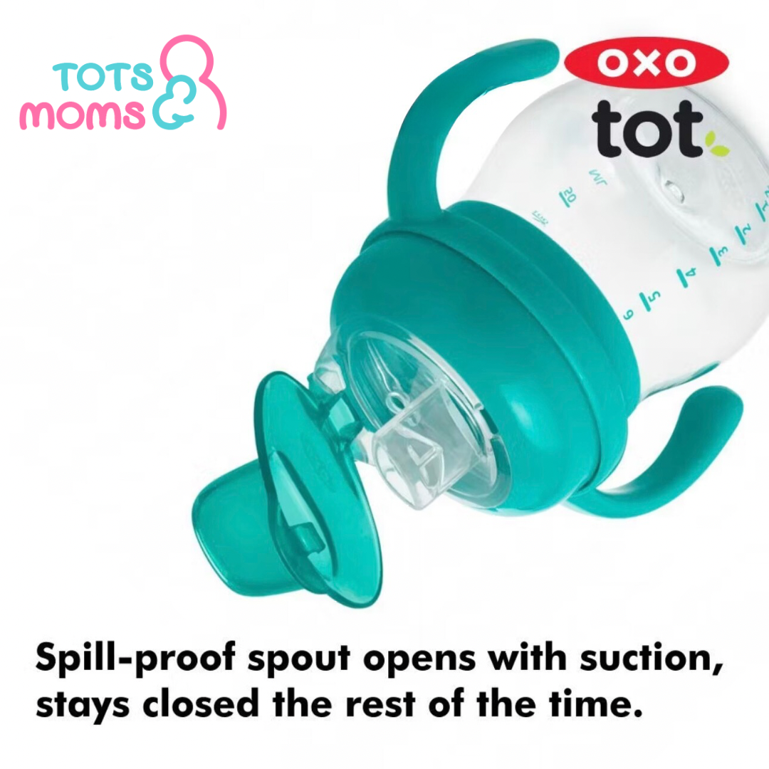 Oxo Tot Grow Soft Spout Sippy Cup W/ Handles - 6oz