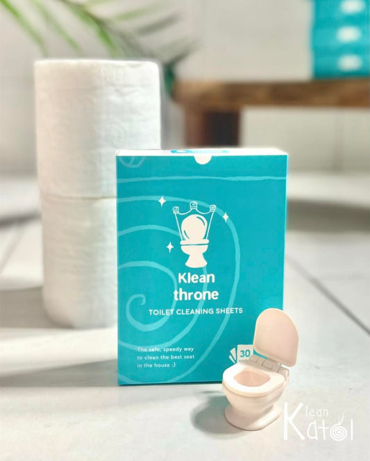 Klean Throne Toilet Cleaning Sheets by Klean Katol
