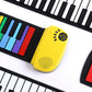 Silicone Portable Rollable Piano - Rainbow 49 Keys