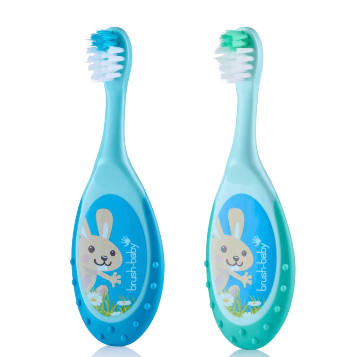 Brush Baby FlossBrush Starter Toothbrush 2-pack