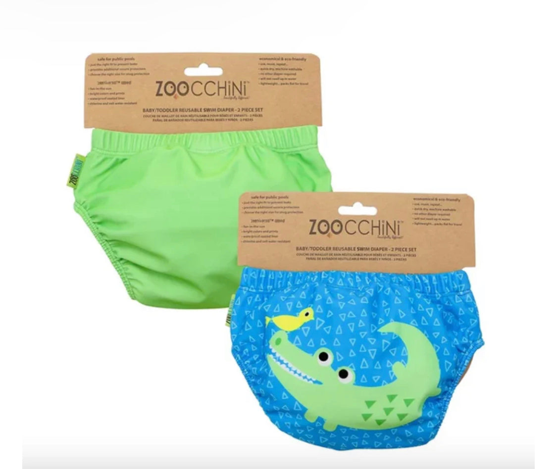 Zoocchini UPF50 Swim Diaper Set of 2