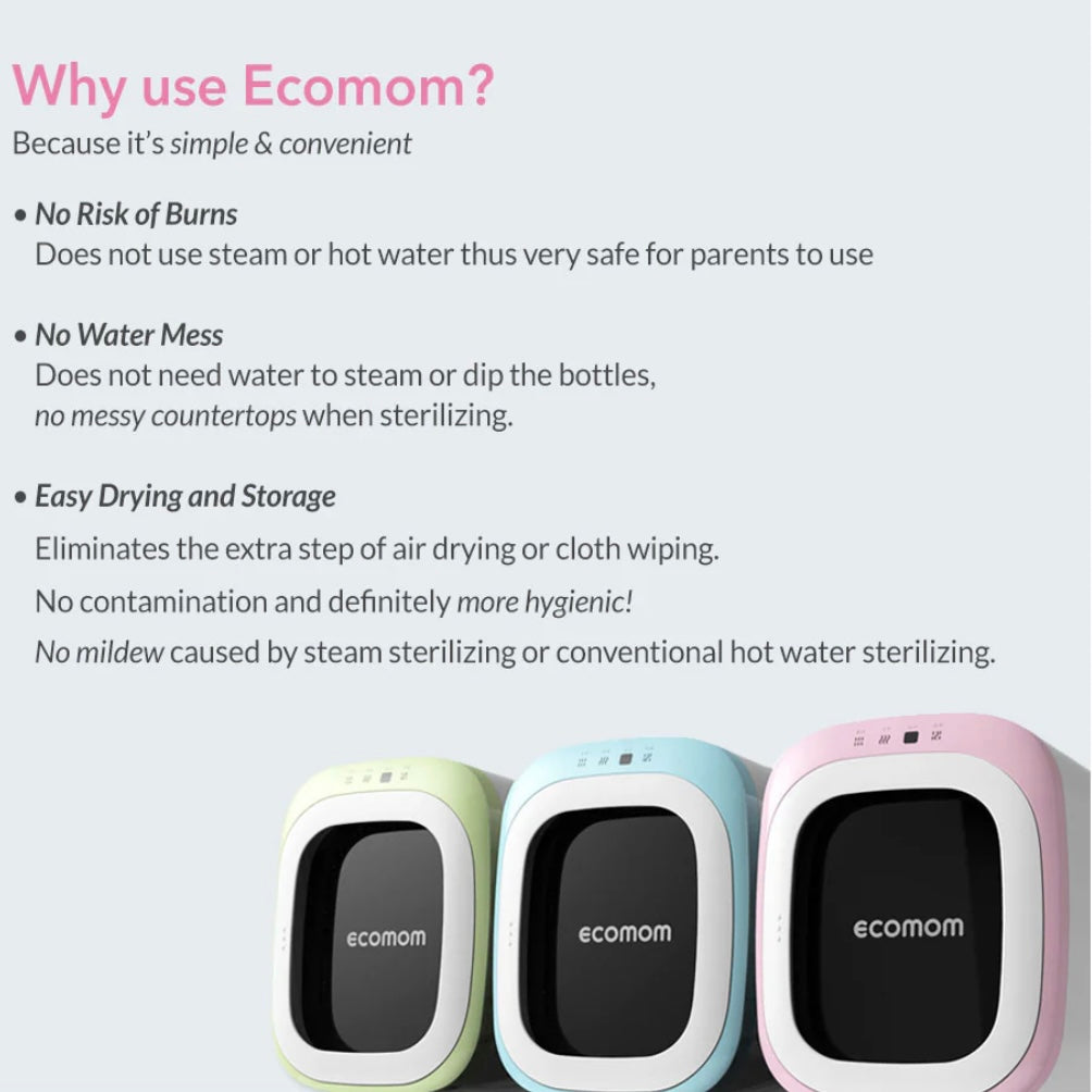 ECOMOM ECO-22 UV Sterilizer + Dryer with Anion Technology