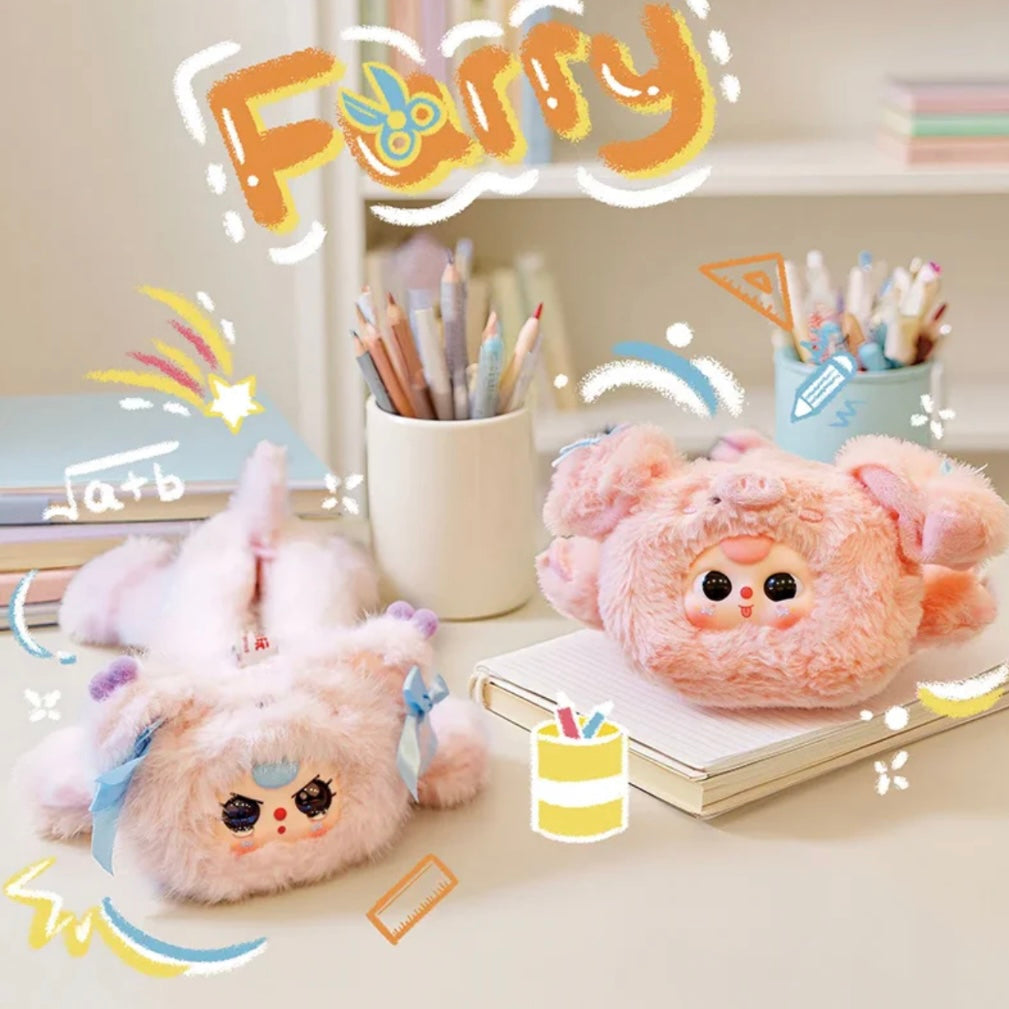 Baby Three Pen Case Plush Series Blind Box