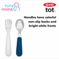 Oxo Tot On The Go Fork And Spoon Set With Case