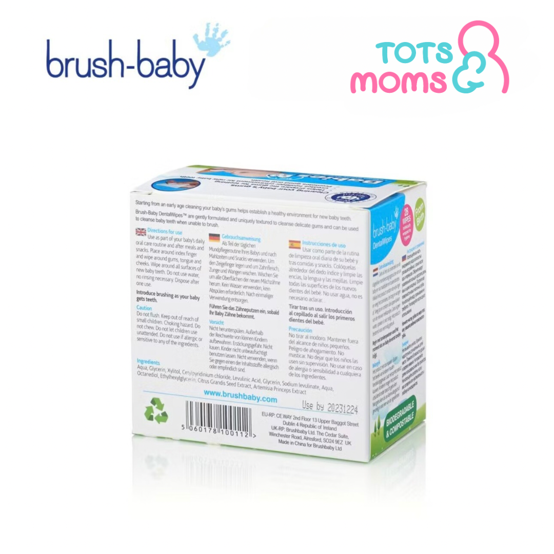 Brush Baby Dental Wipes