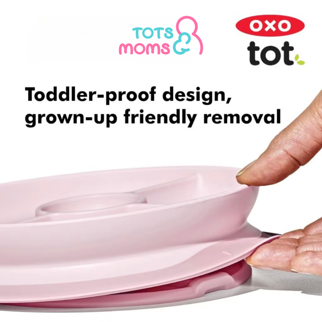 Oxo Tot Stick & Stay Suction Divided Plate