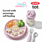 Oxo Tot Stick & Stay Suction Divided Plate