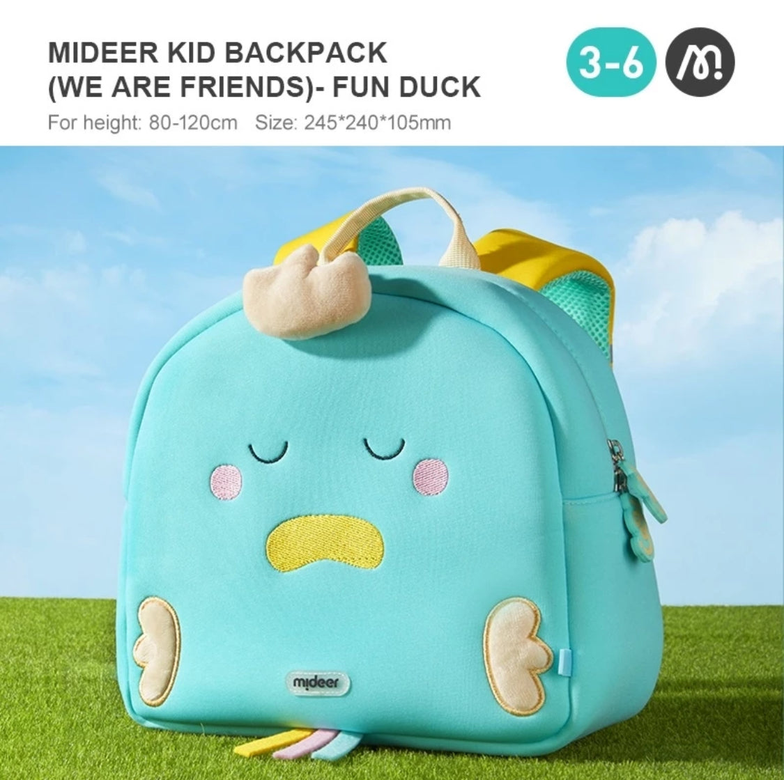 Mideer We are Friends Kids’ Backpack