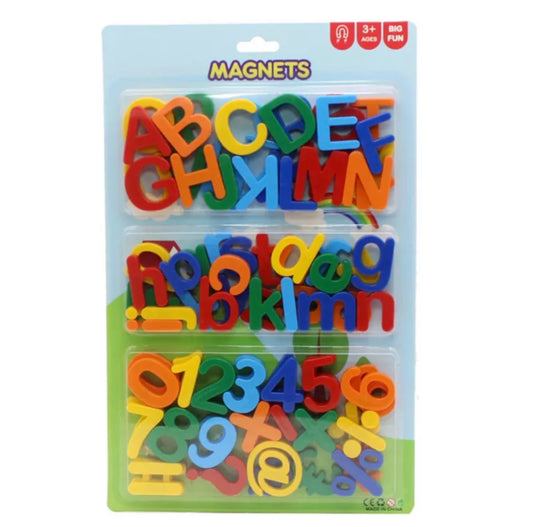 Magnetic Letters Alphabet Numbers Math Symbols