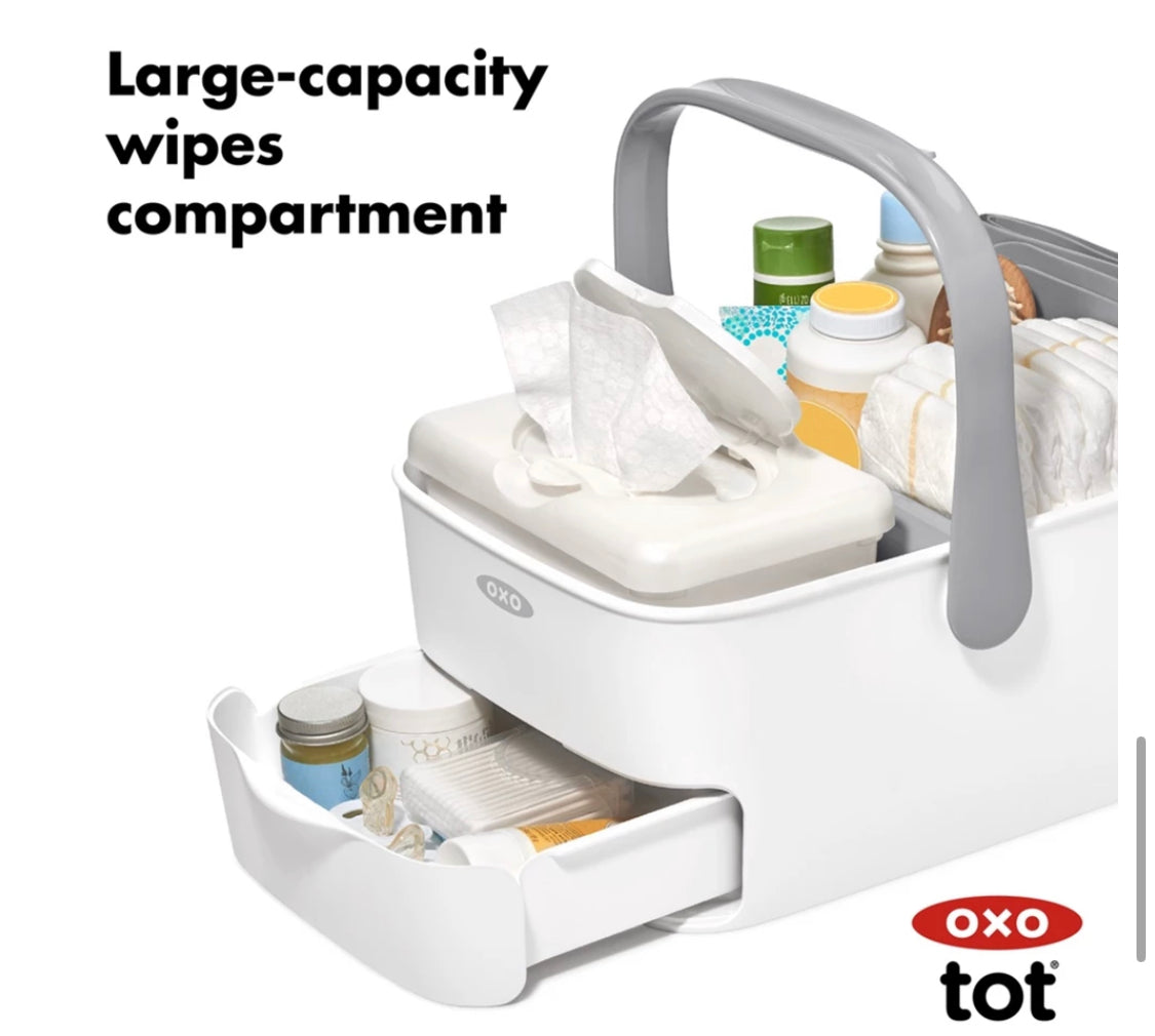 OXO Tot Diaper Caddy with Changing Mat