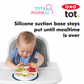 Oxo Tot Stick & Stay Suction Divided Plate