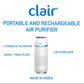 Clair Portable and Rechargeable Air Purifier