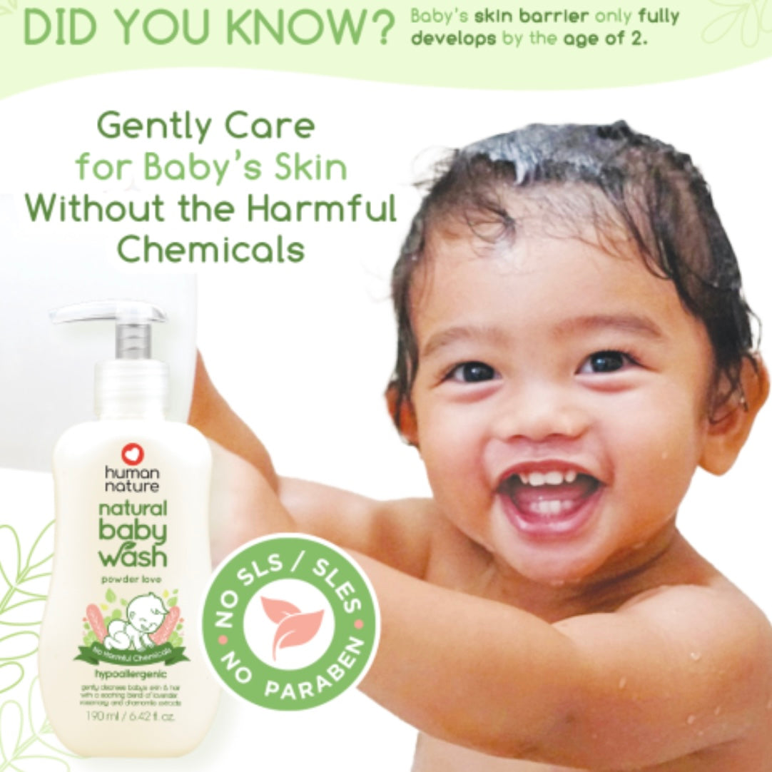 Human Heart Nature Natural Baby Wash