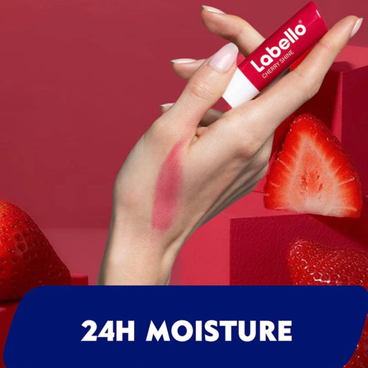 Labello 24H Melt-In Moisture Strawberry Shine Lip Balm 4.8g