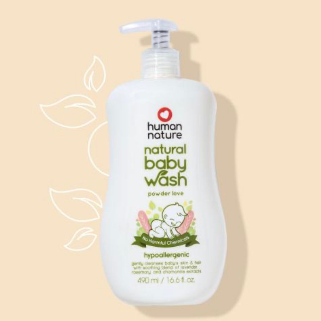 Human Heart Nature Natural Baby Wash