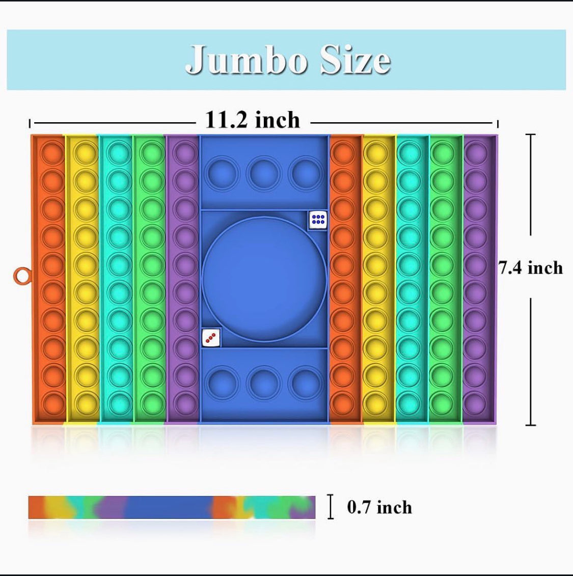 Jumbo Pop It Game Board