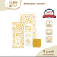 Happy Noz Meditation Stickers