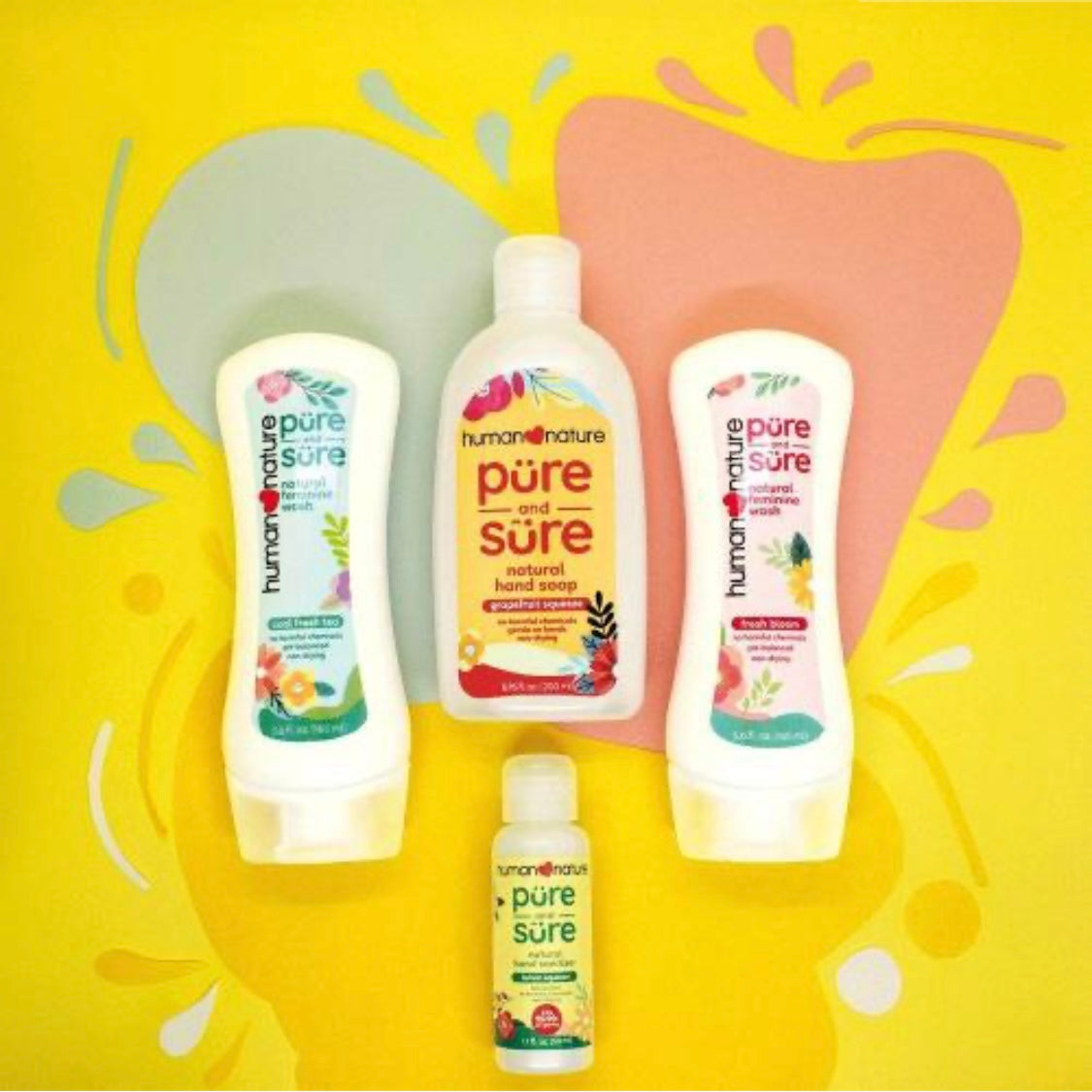 Human Heart Nature Pure and Sure Feminine Wash for Teens 165ML