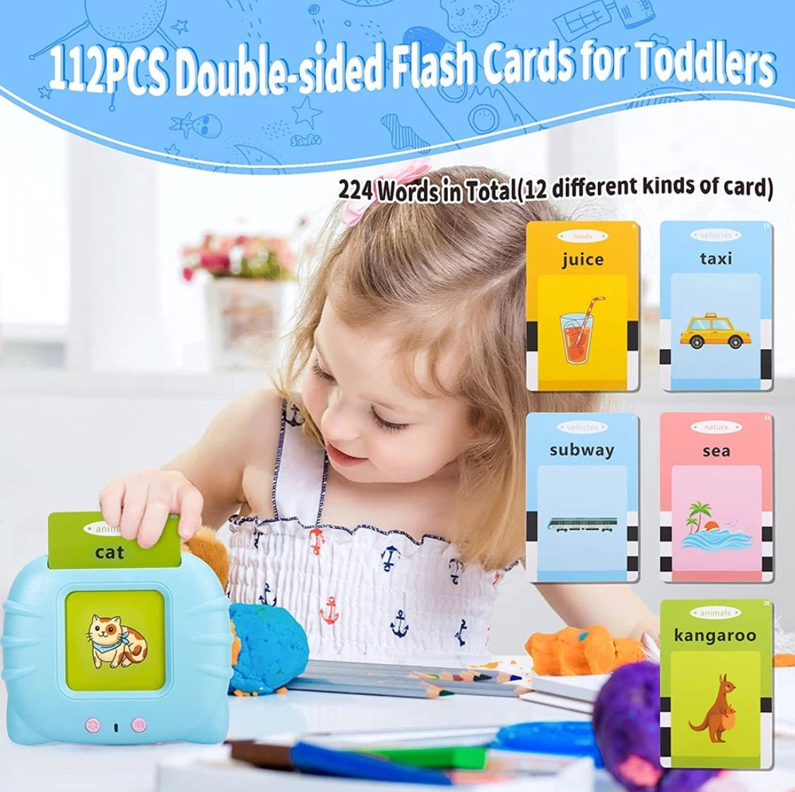 Early Reading Audible Flash Cards