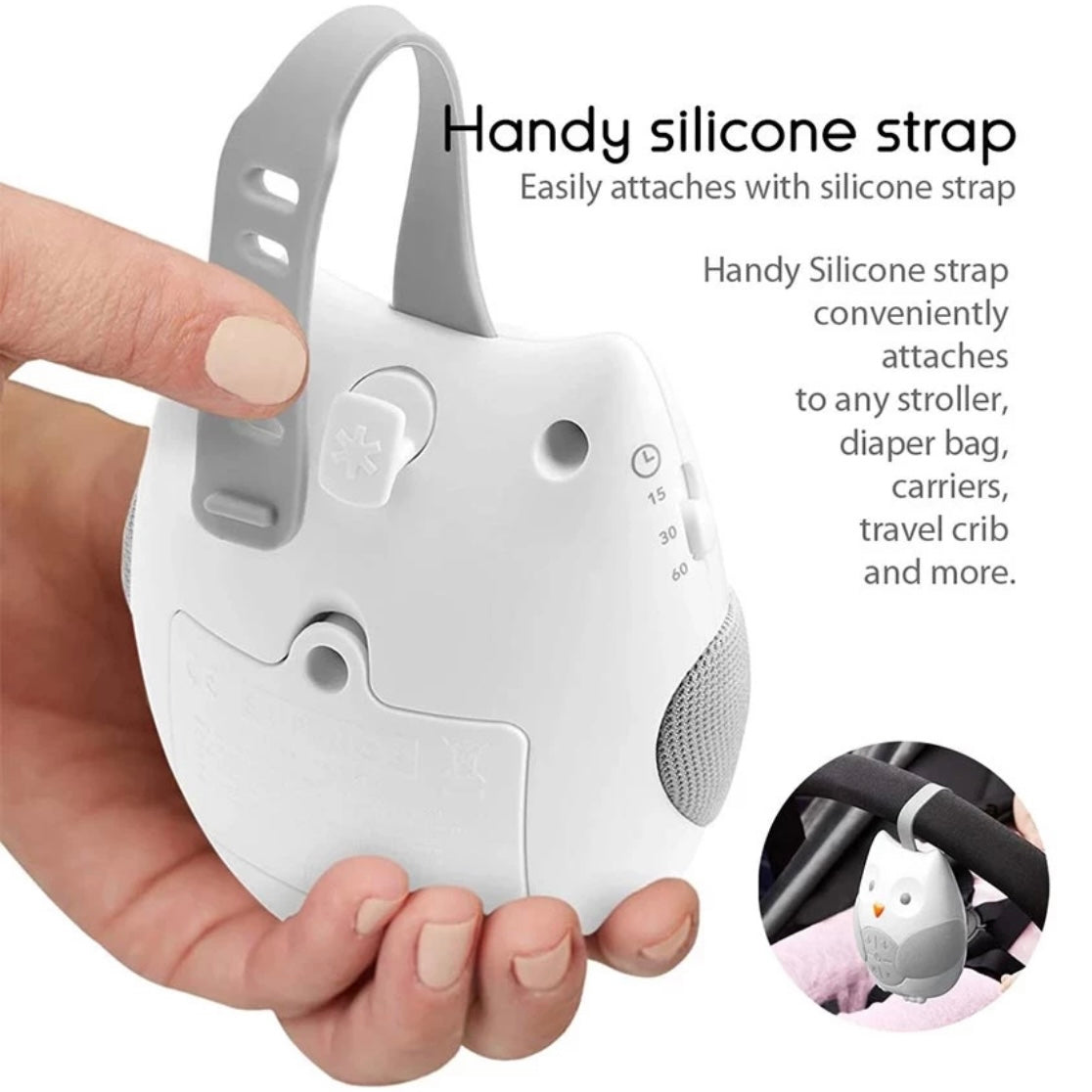 Portable Music Owl Baby Soothing Machine