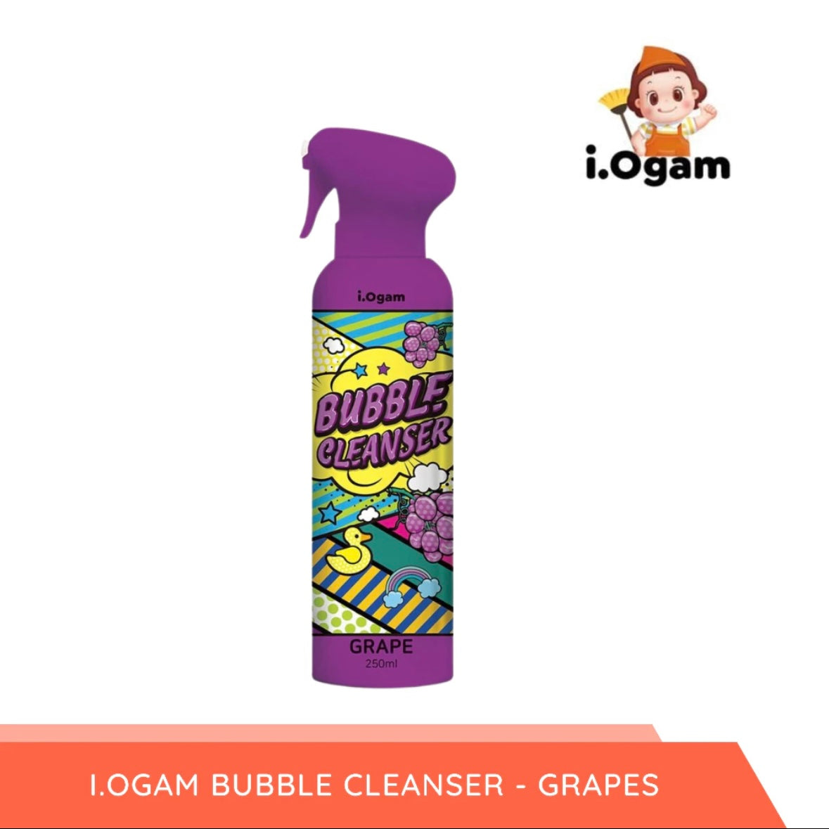 Iogam Bubble Cleanser 250ml