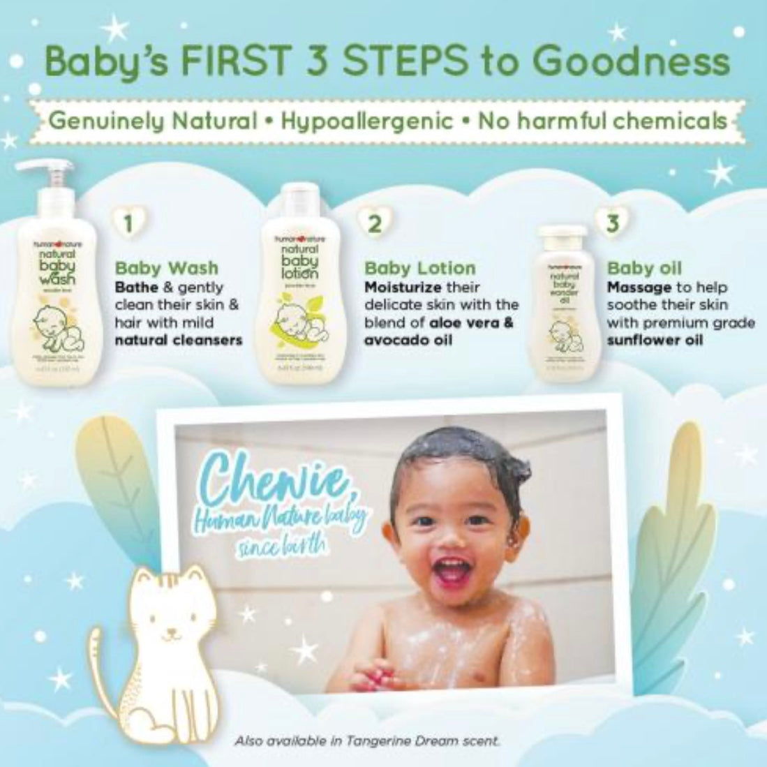 Human Heart Nature Natural Baby Lotion