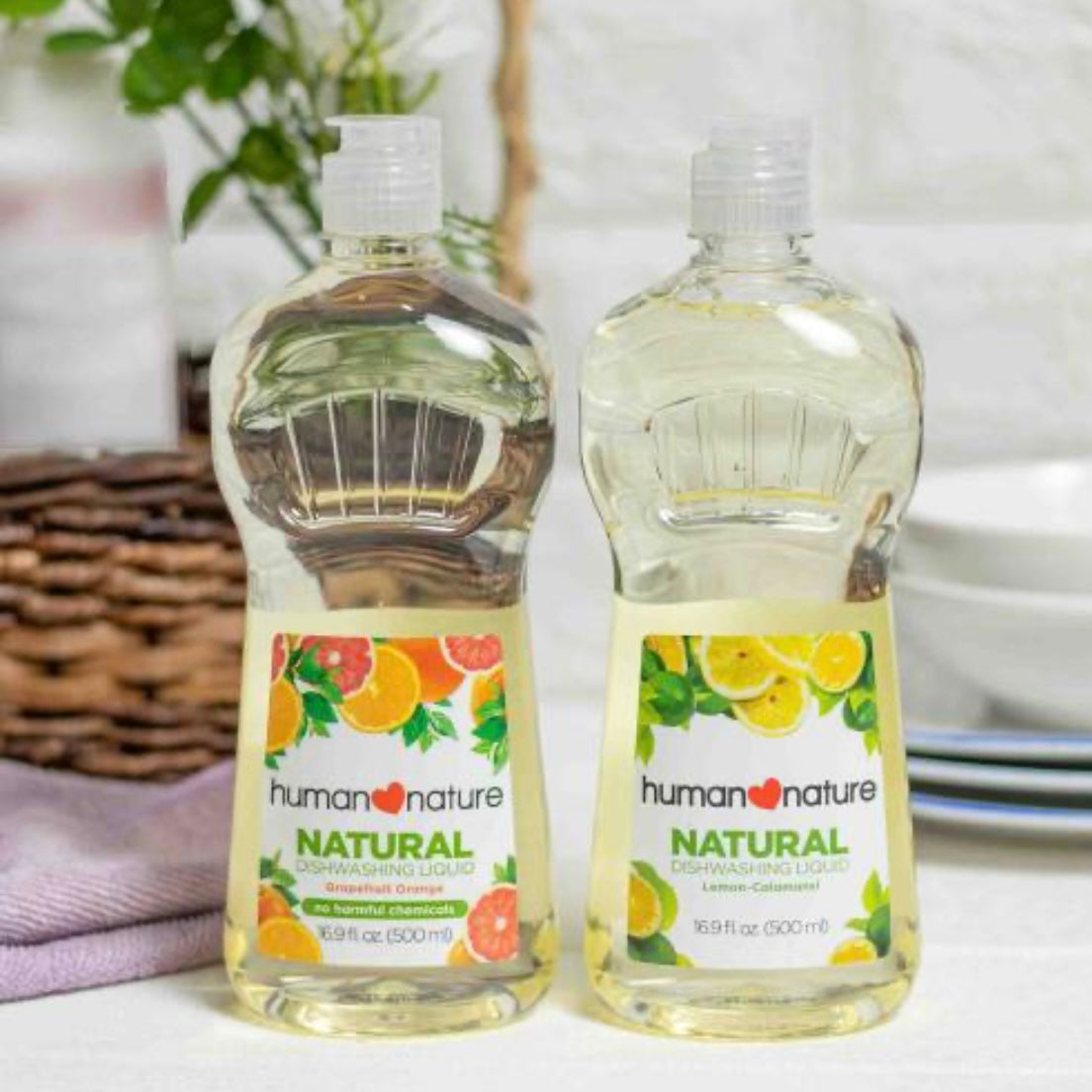 Human Heart Nature Natural Dishwashing Liquid