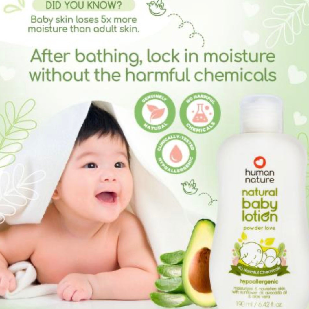 Human Heart Nature Natural Baby Lotion