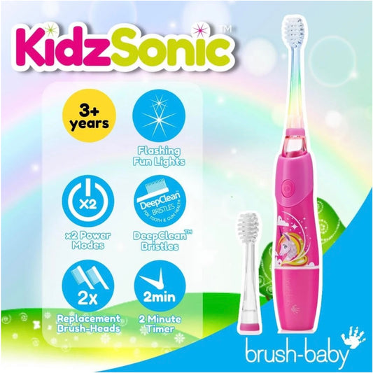 BrushBaby KidzSonic Kids Electric Toothbrush