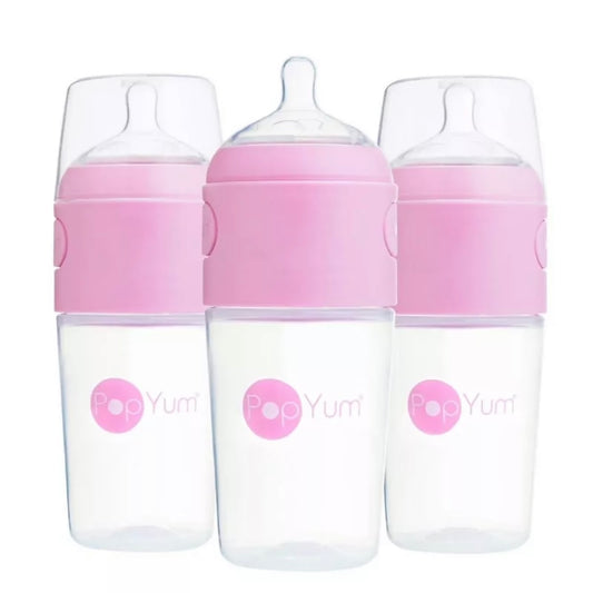 PopYum Anti-Colic Formula Making Baby Bottle