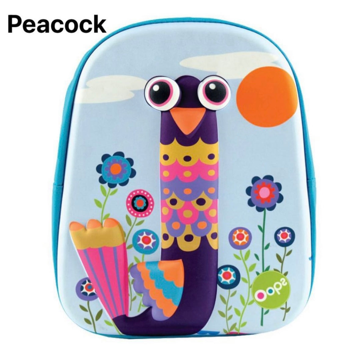 Oops Happy Backpack Waterproof 3D Backpack for Kids