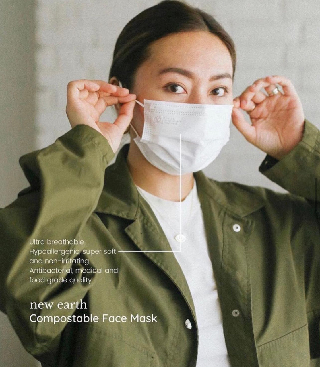 New Earth Compostable Mask