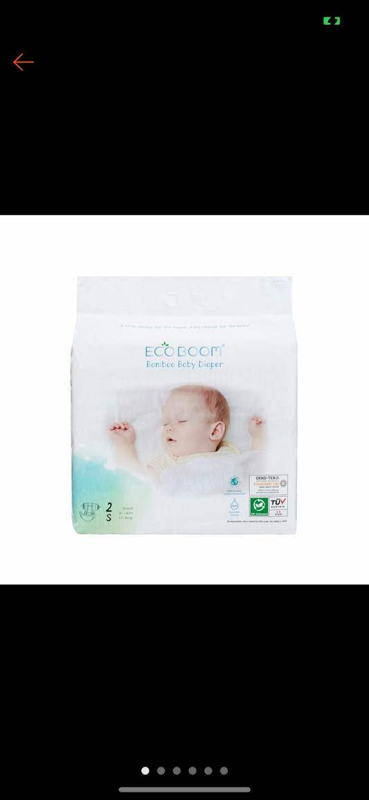 Eco Boom Biodegradable Tape Diapers