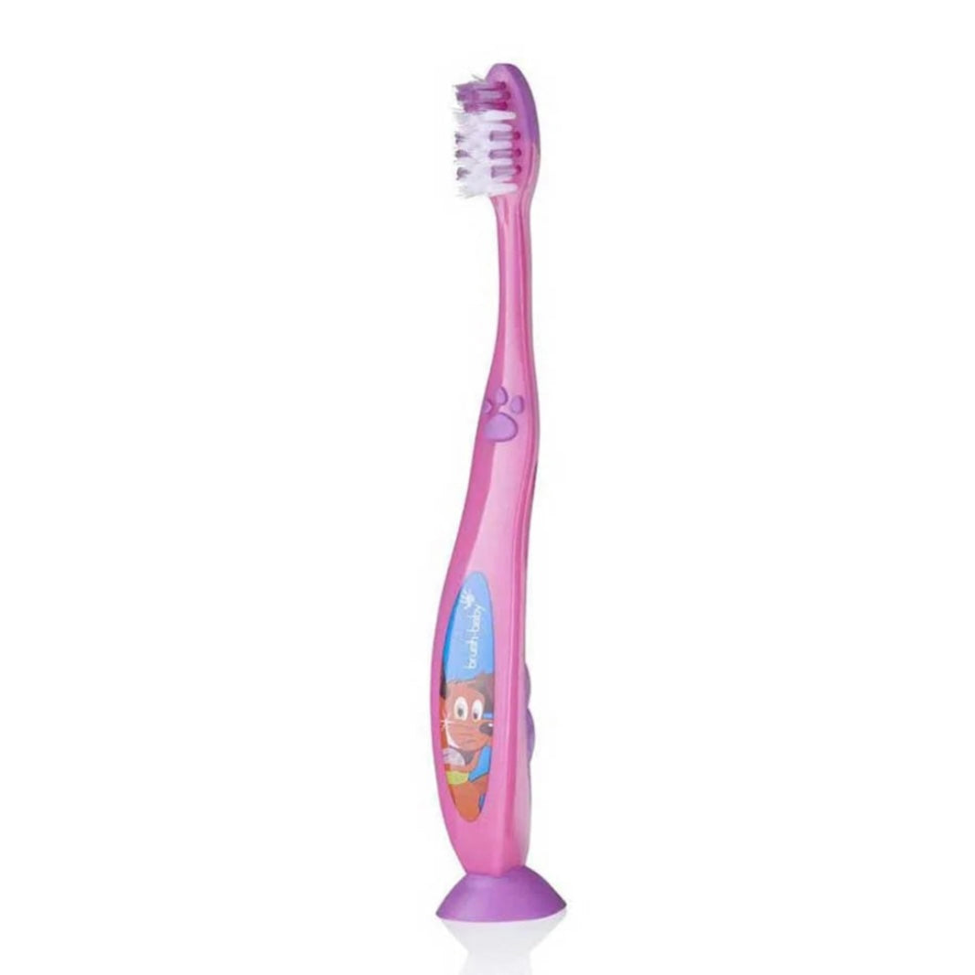 BrushBaby FlossBrush Bristles Toothbrush (6+ Years)