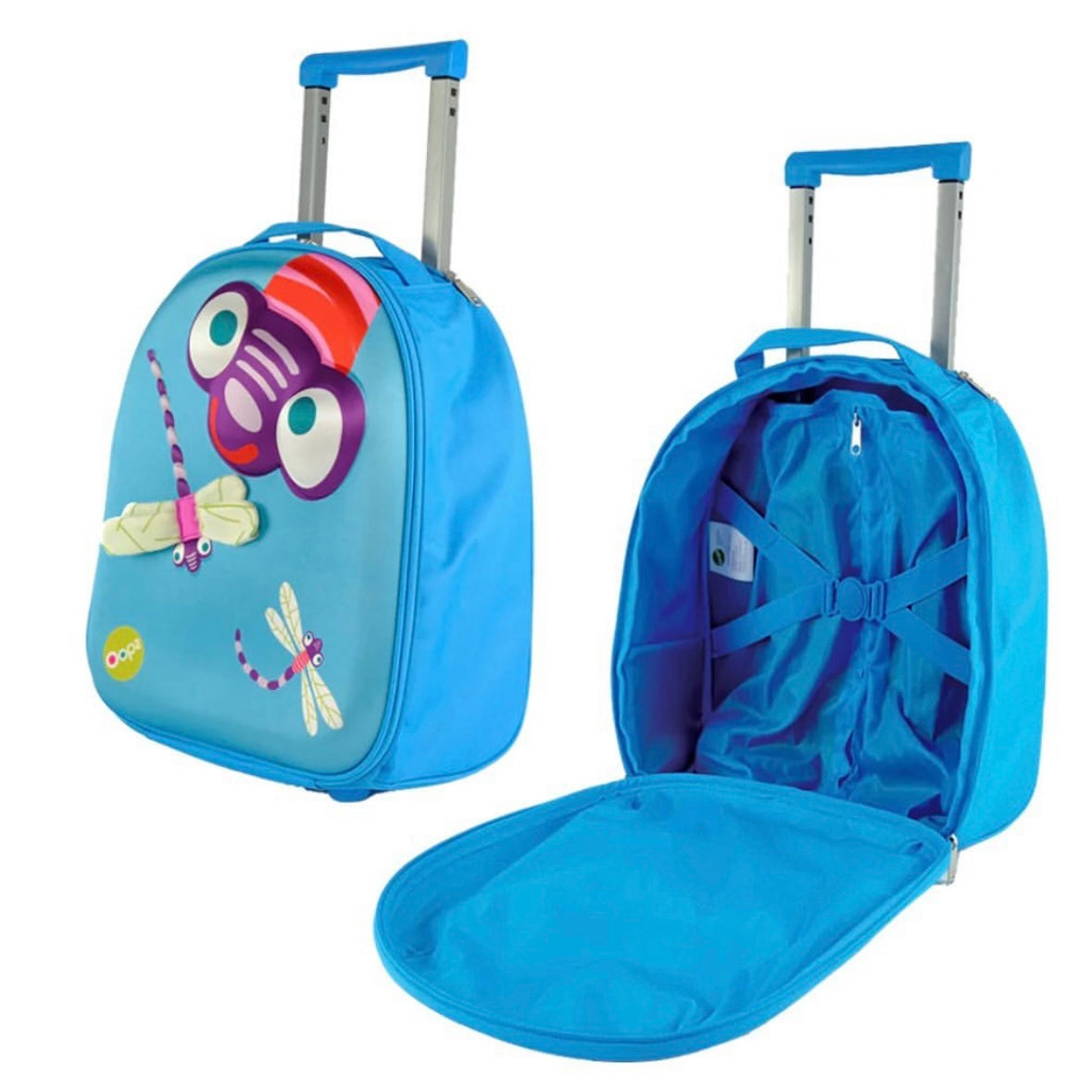 Oops Easy Trolley Waterproof Soft 3D Trolley Bags for Kids