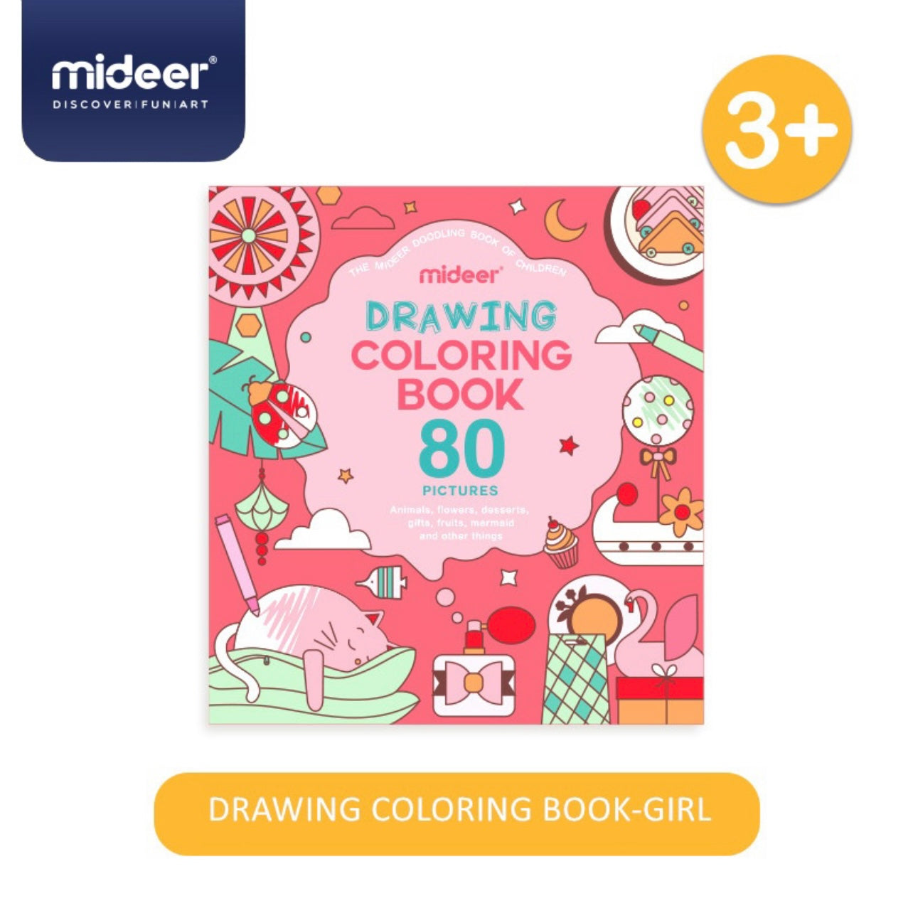 Mideer Drawing Coloring Book