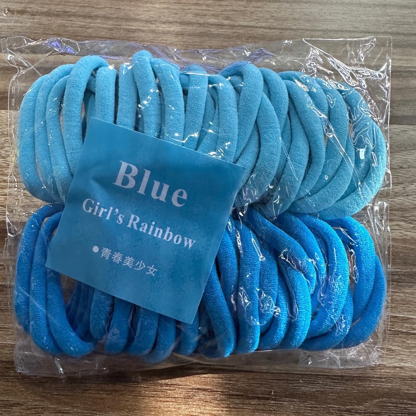 Gradient Color Hair Tie 50pcs