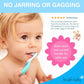 BrushBaby FlossBrush Baby Bristles Toothbrush (0-3 Years)