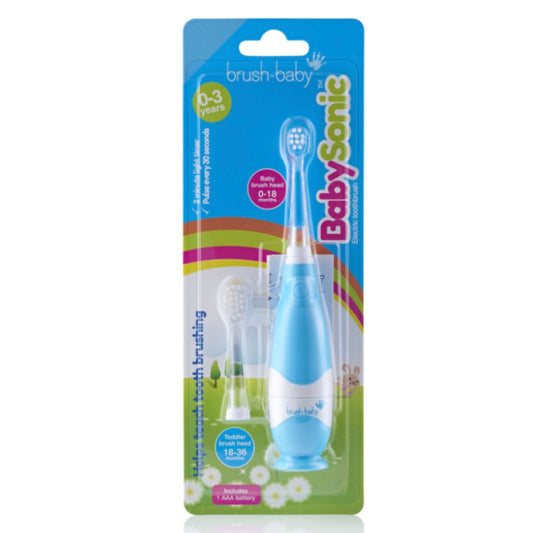 BrushBaby BabySonic Electric Toothbrush for Toddlers