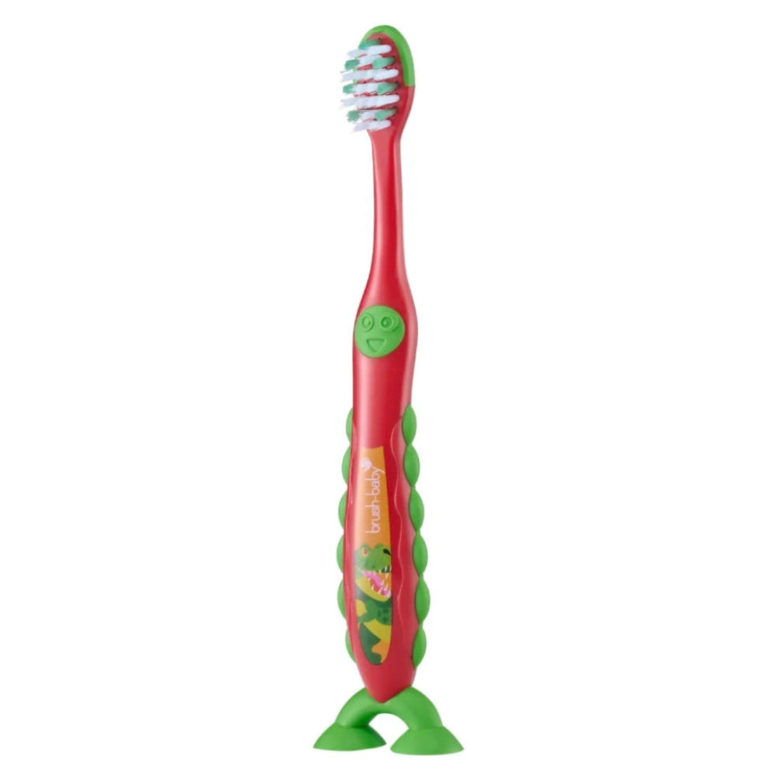 BrushBaby FlossBrush Bristles Toothbrush (3-6 Years)