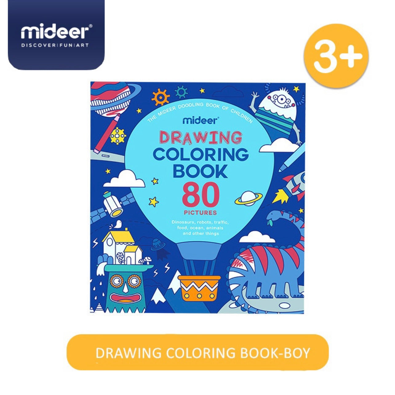 Mideer Drawing Coloring Book