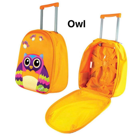 Oops Easy Trolley Waterproof Soft 3D Trolley Bags for Kids