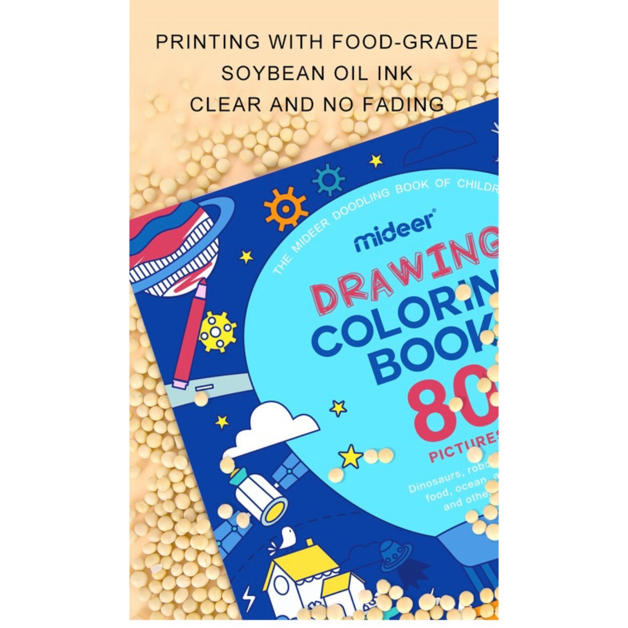 Mideer Drawing Coloring Book