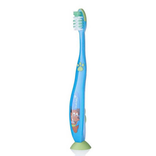 BrushBaby FlossBrush Bristles Toothbrush (6+ Years)