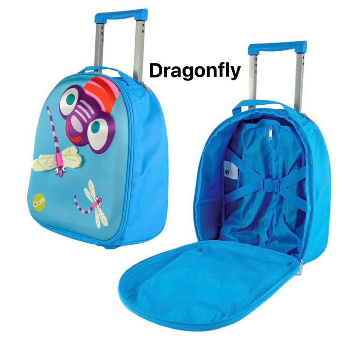 Oops Easy Trolley Waterproof Soft 3D Trolley Bags for Kids