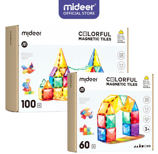 Mideer Colorful Magnetic Tiles