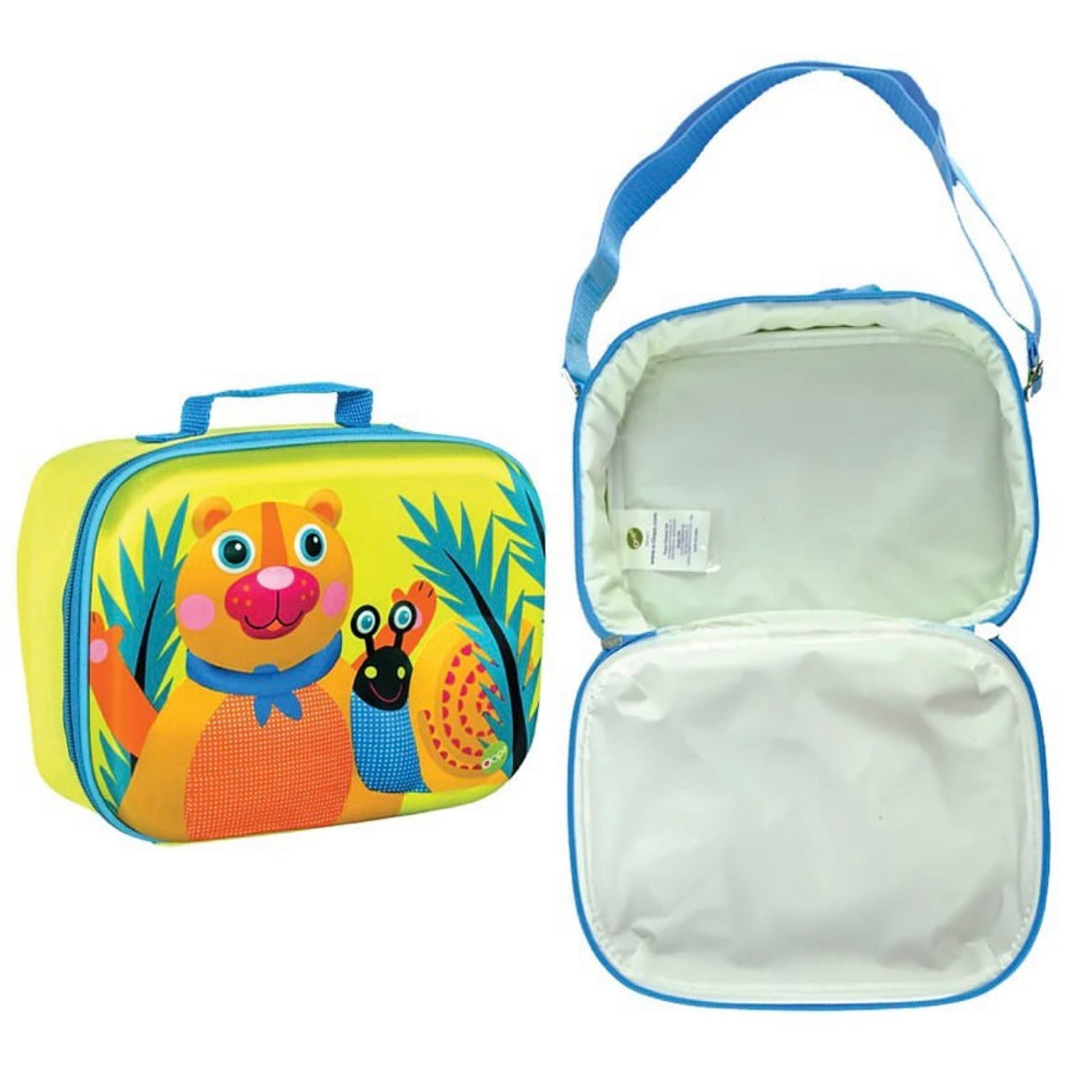 Oops Happy Waterproof Snack Lunch Box for Toddlers