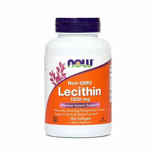 NOW® Non-GMO Lecithin 1200 mg Softgels