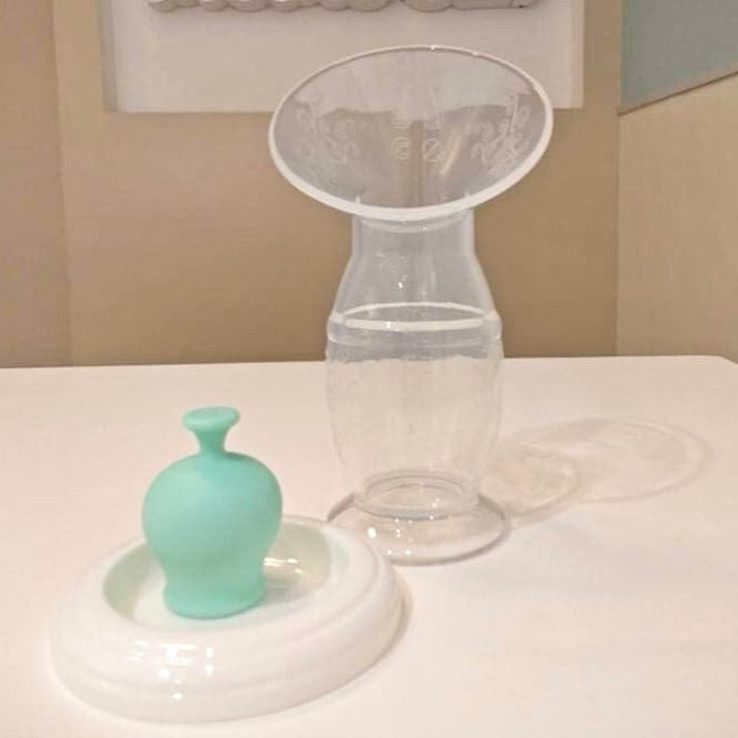 Silicone Breast Milk Collector Set